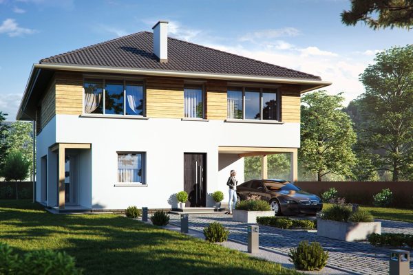 Rodinný Dům – Projekt Domu – DR 4 193 m²