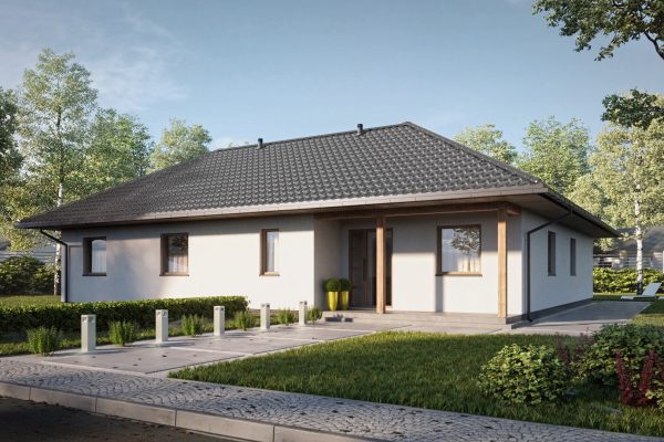 148 m² užitná plocha / Projekt Domu B 148