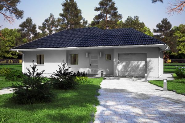 110 m² užitná plocha / Projekt Domu Bg 110